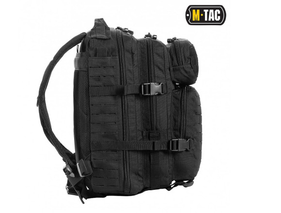 РЮКЗАК LARGE ASSAULT PACK LASER CUT BLACK 36л M-TAC 2