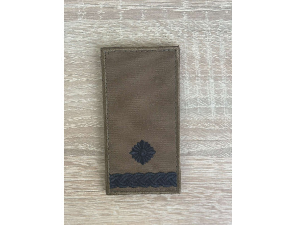 Погон НГУ майор КОЙОТ, на липучці, 10*5 см