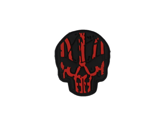 Шеврон ПВХ на липучці Punisher, висота 7см