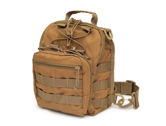 Тактическая плечевая однолямочная сумка Tactic Bag Coyote - WinTac 7
