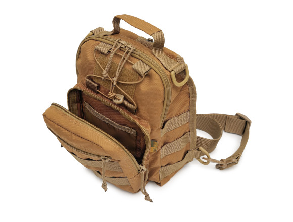 Тактическая плечевая однолямочная сумка Tactic Bag Coyote - WinTac 5