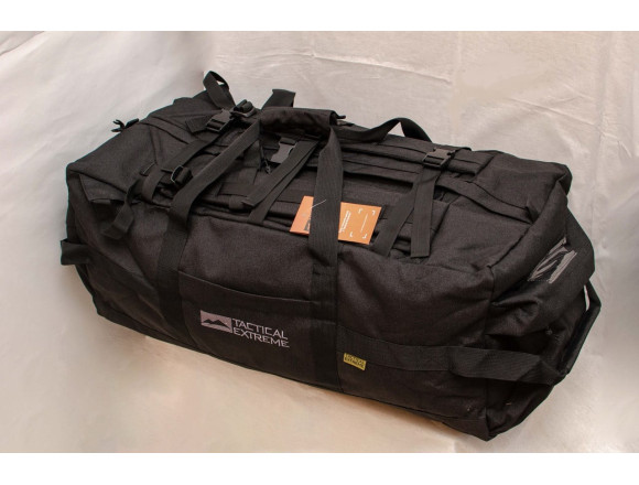 Сумка-рюкзак 80л. Cordura чорна 1