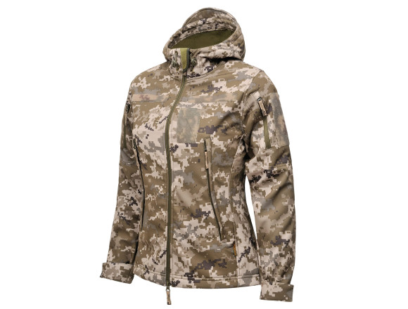 Тактична жіноча куртка ARMADA Soft Shell ММ14 Світлий - Win Tac