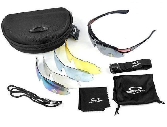 Тактические очки OAKLEY 5 линз (без логотипа)