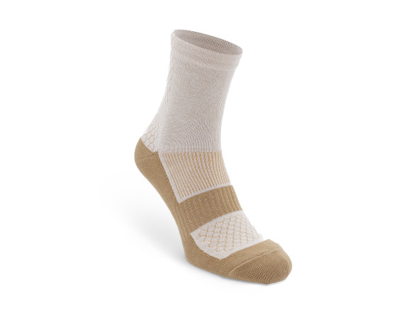 Носки демисезонные GPSocks Trekking Duo, беж с белым (20001)