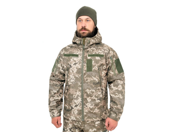 Тактична куртка Soft Shell VIKING MM14 СВІТЛИЙ ММ14 WinTac