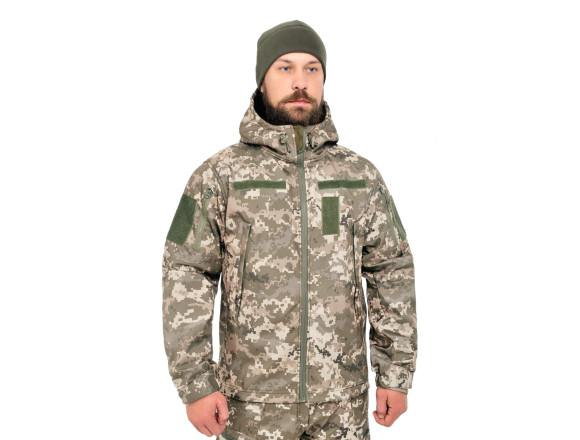 Тактична куртка Soft Shell VIKING MM14 СВІТЛИЙ ММ14 WinTac - L 3