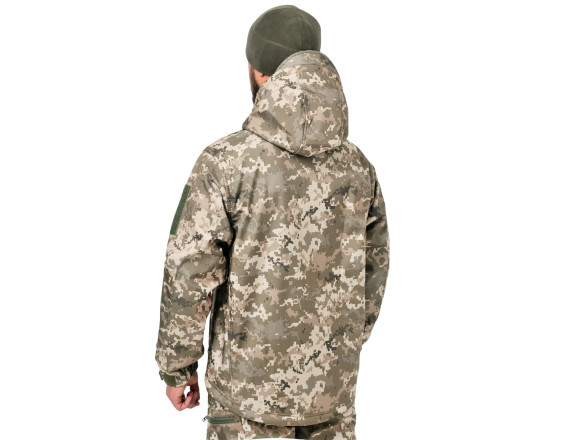 Тактична куртка Soft Shell VIKING MM14 СВІТЛИЙ ММ14 WinTac - L 2
