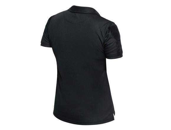 Тактичне поло WOMAN CoolPass Black Velcro чорне - WinTac - M 2