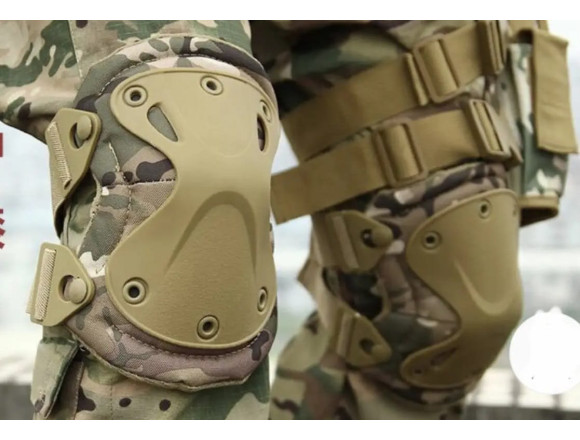 Тактические наколенники К1 Olive олива 2