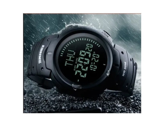 Тактичний годинник Skmei 1231BK Military Smart Watch + Compass 2
