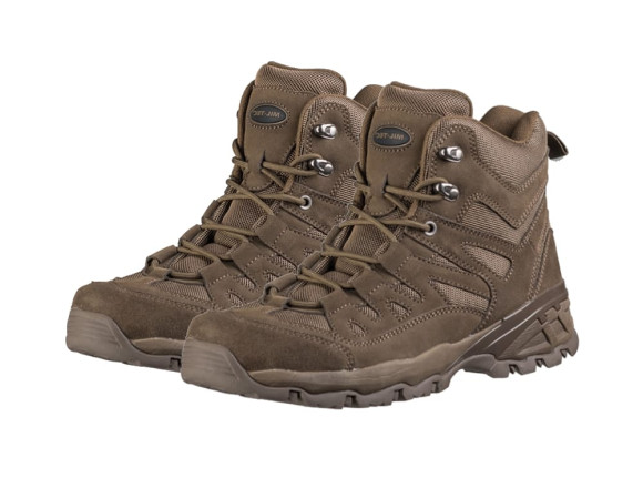 Ботинки MIL-TEC Squad STIEFEL 5 INCH BRAUN 12824009