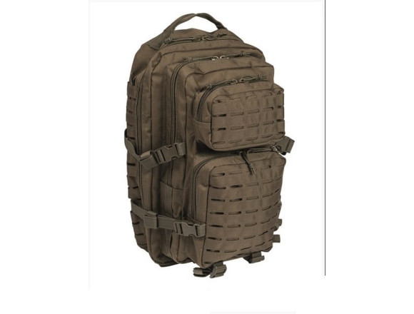 Рюкзак MIL-TEC ASSAULT BACKPACK 36л 14002701 хакі перфорація