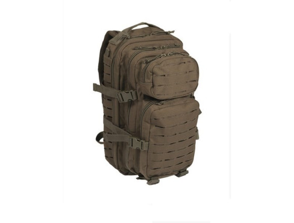 Рюкзак MIL-TEC US ASSAULT PACK SM LASER CUT 20л 14002601 хакі перфорація