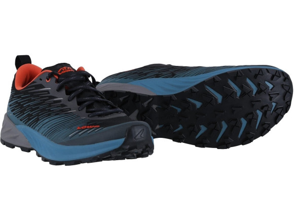 Кроссовки треккинговые LOWA Amplux steelblue/flame - 42 2