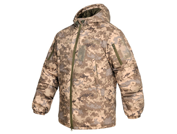Зимова тактична куртка WinTac STALKER ARCTIC WINTER ARMOR Omni Heat ММ14