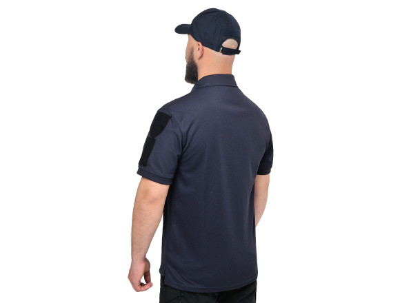 Тактичне поло CoolPass Police Velcro Dark blue темно-синє - WinTac - 4XL 7