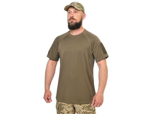 Тактическая футболка SUMMER vent Velcro Khaki-WinTac - L 8