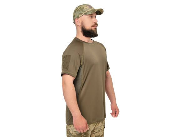 Тактическая футболка SUMMER vent Velcro Khaki-WinTac - L 7