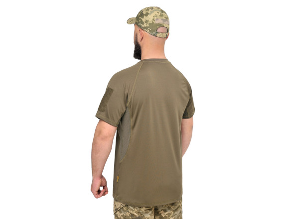 Тактическая футболка SUMMER vent Velcro Khaki-WinTac - L 6