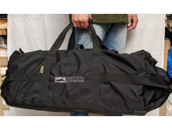 Сумка-рюкзак 80л. Cordura чорна 2