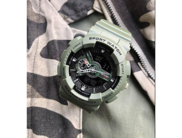 Тактичний годинник Skmei Sport 1688AG ARMY GREEN 2