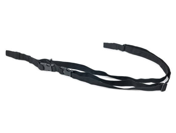 Тактичний ремінь трьохточковий Carabin Black чорний - WinTac 4