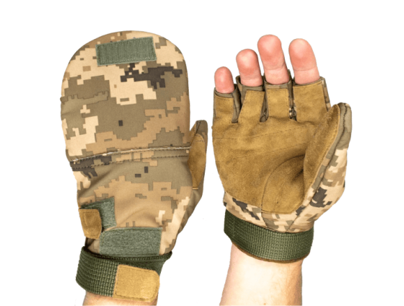 Перчатки-варежки WINTER SHOOTER ММ14 Soft Shell ММ14 - XL 2