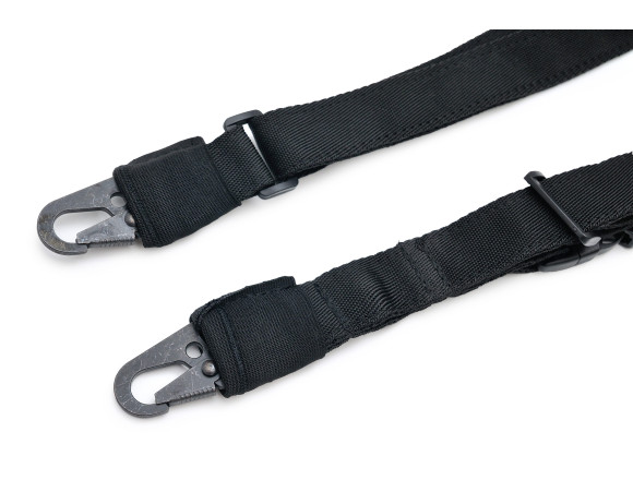 Тактичний ремінь трьохточковий Carabin Black чорний - WinTac 2