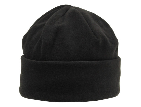 Шапка Флісова MFH Black 3M Thinsulate чорна