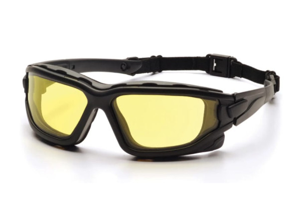 Очки защитные с уплотнителем Pyramex i-Force XL (amber) Anti-Fog, желтые