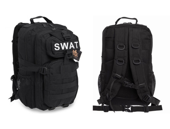 Рюкзак SILVER KNIGHT Black 25 л 3Р SWAT чорний 1