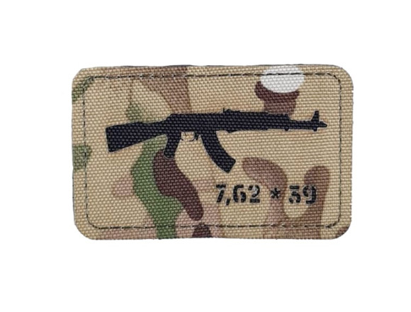 НАШИВКА АКМ LASER CUT MULTICAM / BLACK 1