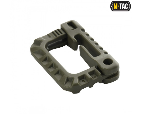 КАРАБИН ПЛАСТИКОВЫЙ GRIMLOC OD GREEN M-TAC 1