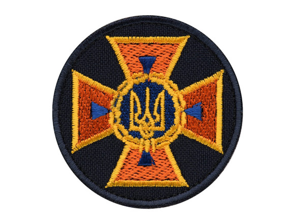 Кокарда ДСНС ( на липучці), 5см