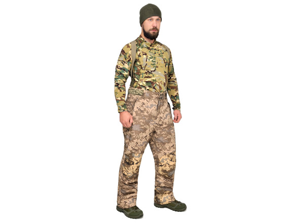 Тактичні зимові штани з підтяжками WinTac ARCTIC STORM MM14 - 3XL 4