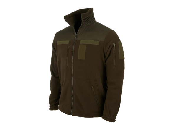 Тактична флісова кофта SARMAT DARK OLIVE FLEECE 280 гр/м олива WinTac