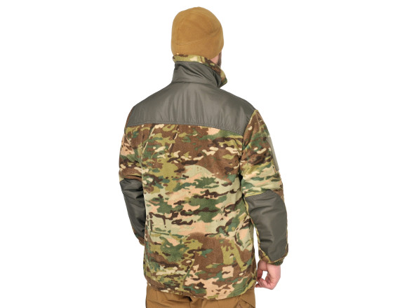 Тактична флісова кофта SARMAT MTP FLEECE 300 гр/м мультикам WinTac - M 3
