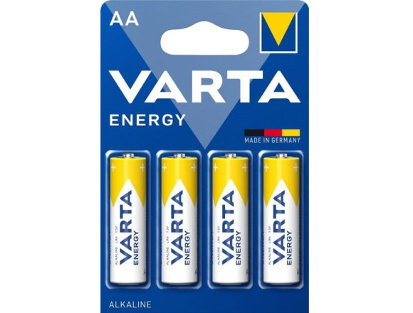 Батарейка Varta Energy AA BL 4 цена за блистер 4 шт