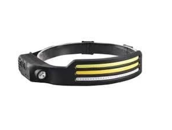 Ліхтар налобний BL-W689-LM+3COB (white+yellow+red), Motion Sensor, Li-Ion аккум., ЗУ Type-C