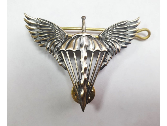 Кокарда на берет (беретний знак) Десантно-Штурмові Війська  ДШВ (ЛИТА ) МЕТАЛ