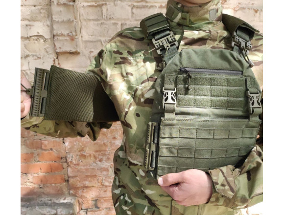 Плитоноска WinTac AGENT CUIRASS система быстрого сброса хаки 3