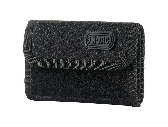 Кошелек с липучкой Elite Gen.II Hex Black M-Tac