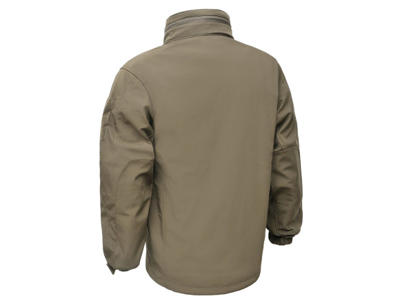 Демісезонна тактична куртка Soft Shell STALKER OLIVE олива WinTac - L 4