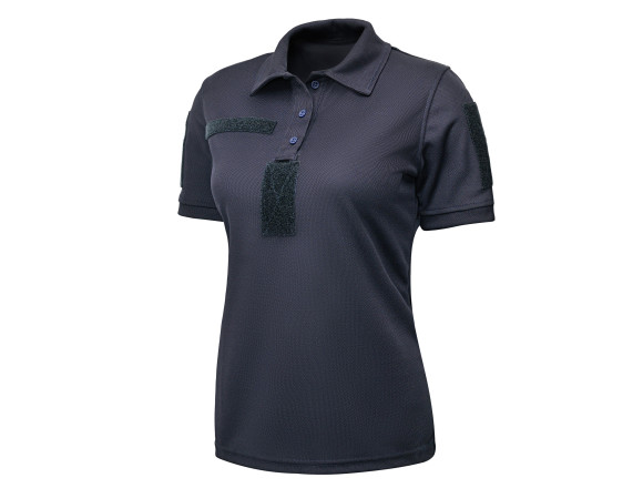 Тактичне поло WOMAN CoolPass ДСНС  Dark blue темно-синє WinTac