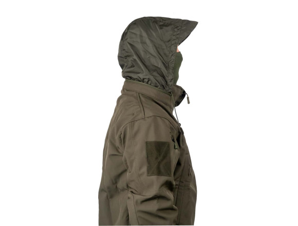 Демісезонна тактична куртка Soft Shell STALKER OLIVE олива WinTac - L 6