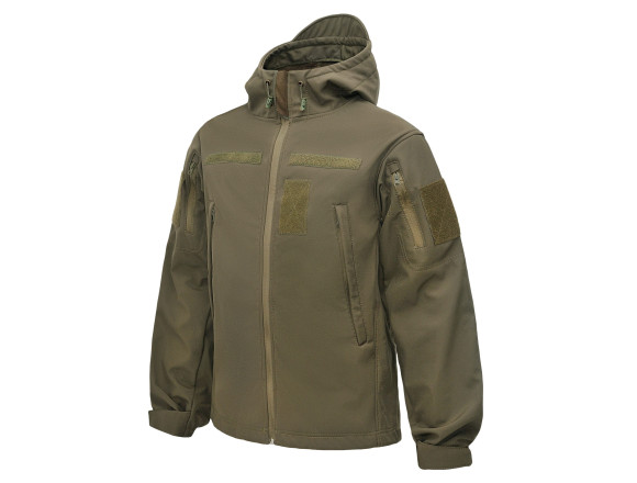 Тактична куртка Soft Shell VIKING OLIVE олива WinTac