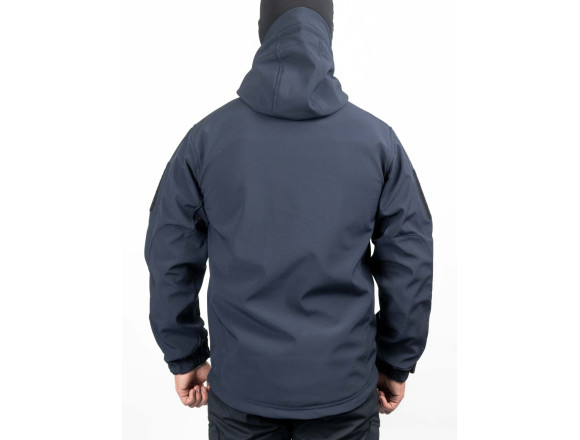 Тактична куртка Soft Shell VIKING DARK NAVY BLUE темно-синя WinTac - XS 3