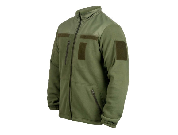 Тактична флісова кофта SARMAT arm olive FLEECE 280 гр/м олива WinTac