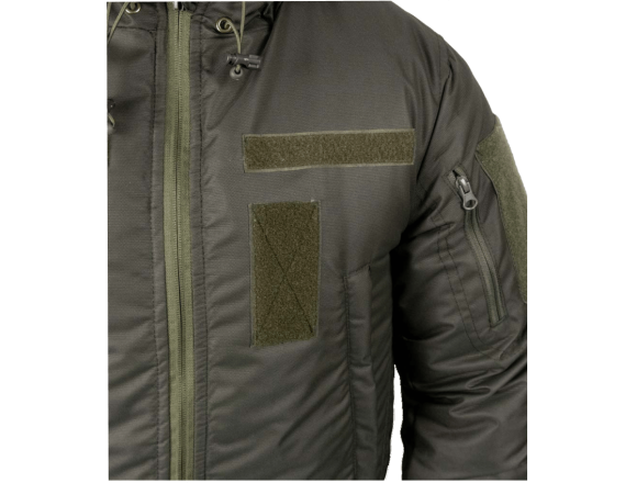 Зимова куртка STALKER WINTER ARMOR OLIVE VELCRO олива - CamForma 4